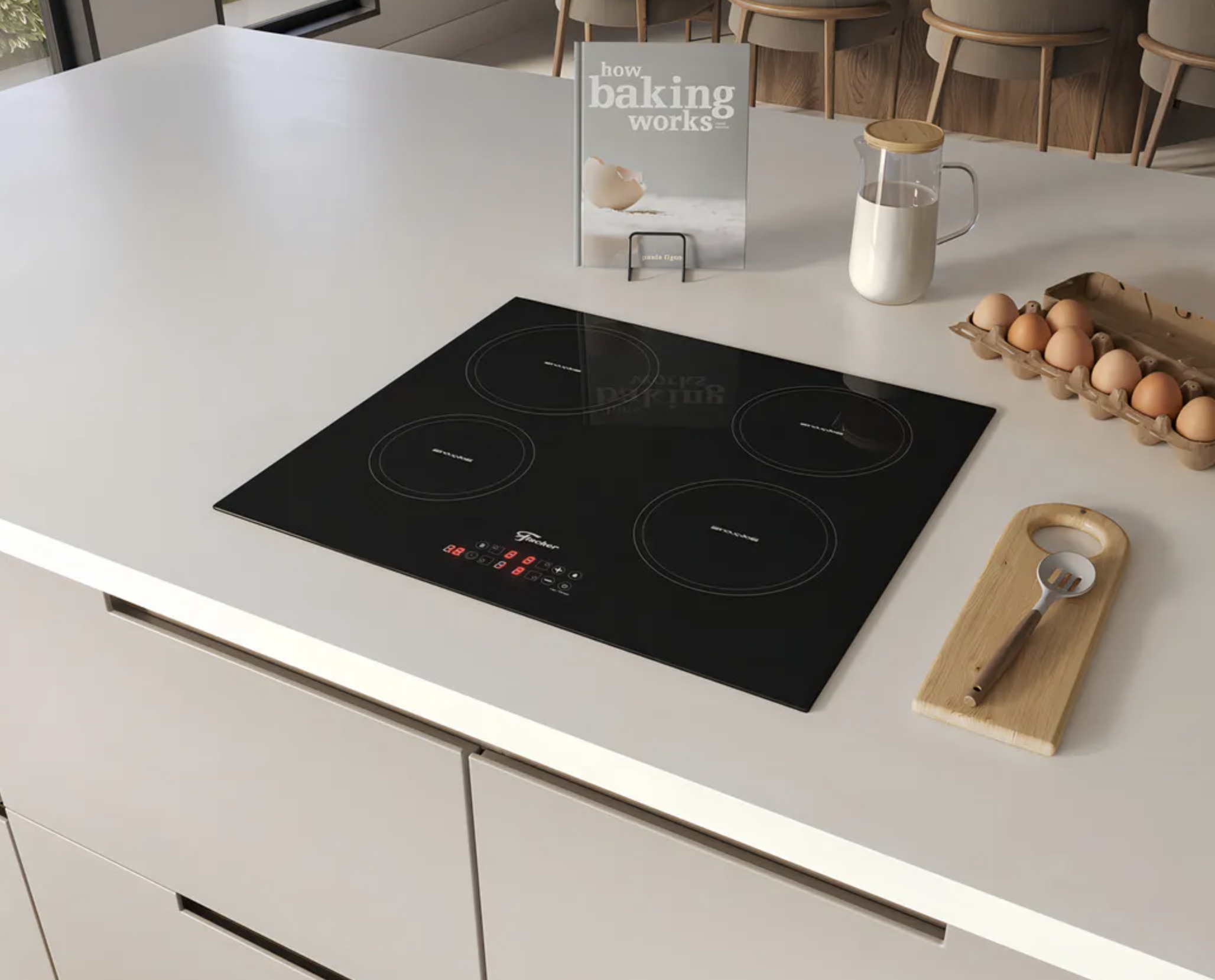 Cooktop Fischer Vitrocerâmico